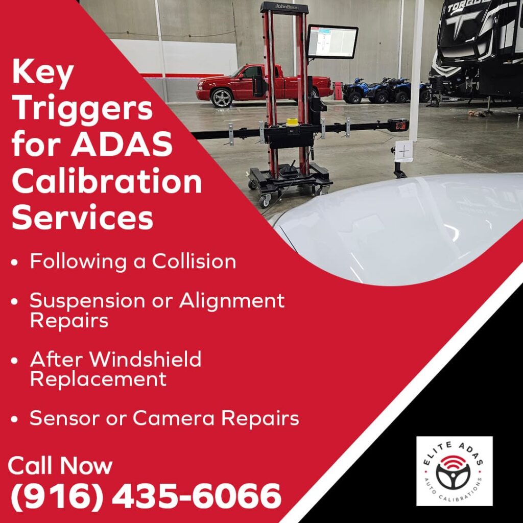 Key triggers for ADAS Calibration services